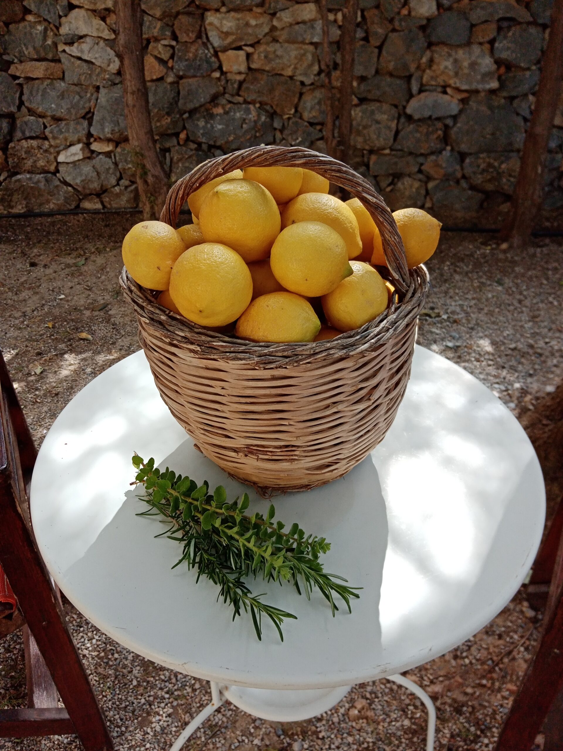 lemon basket